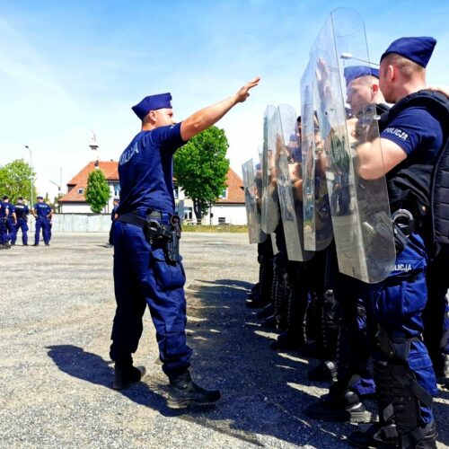 Szkolenie policjantów prewencji